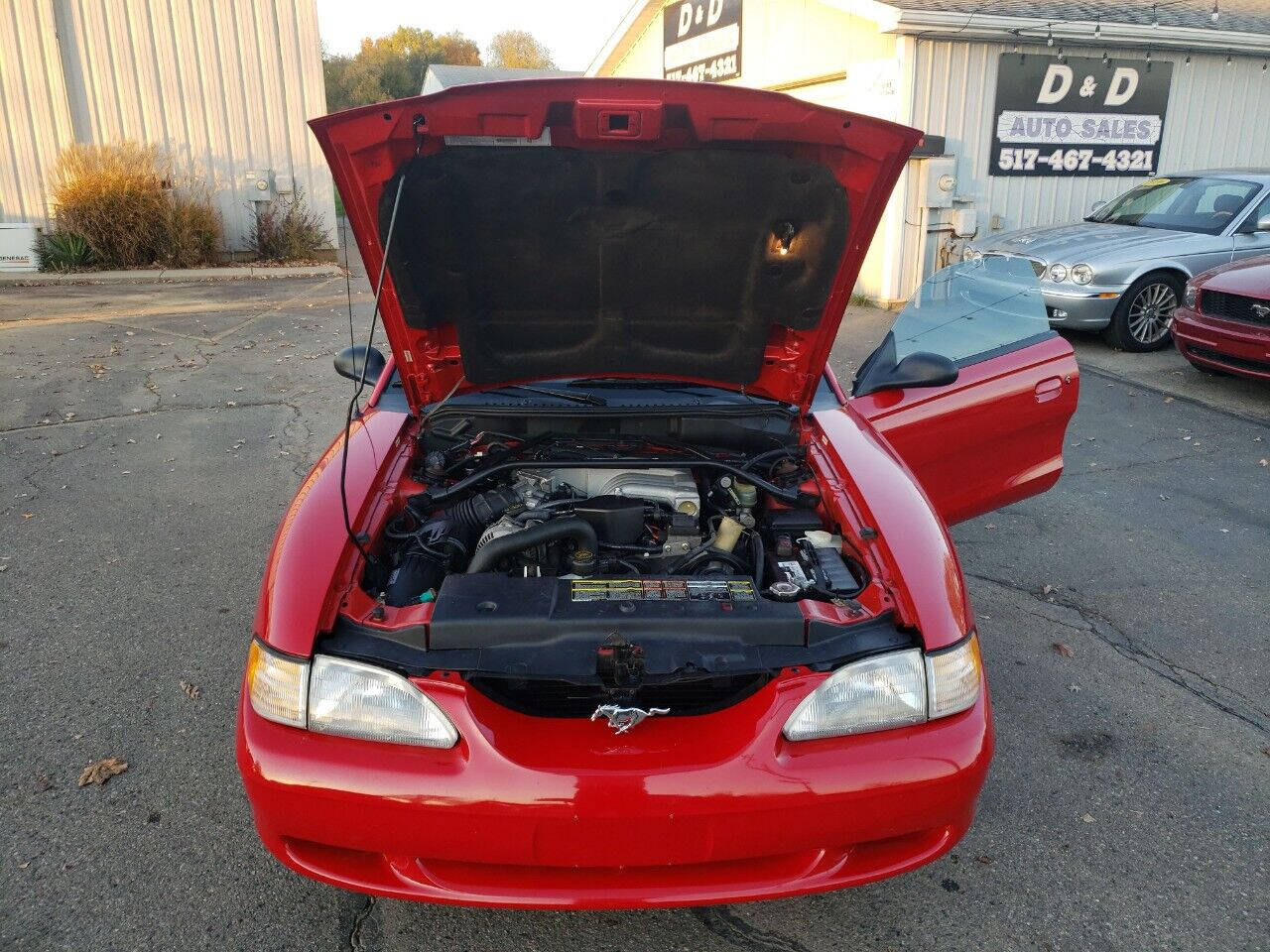 Red 1994 Ford Mustang GT GT 2dr Fastback 31