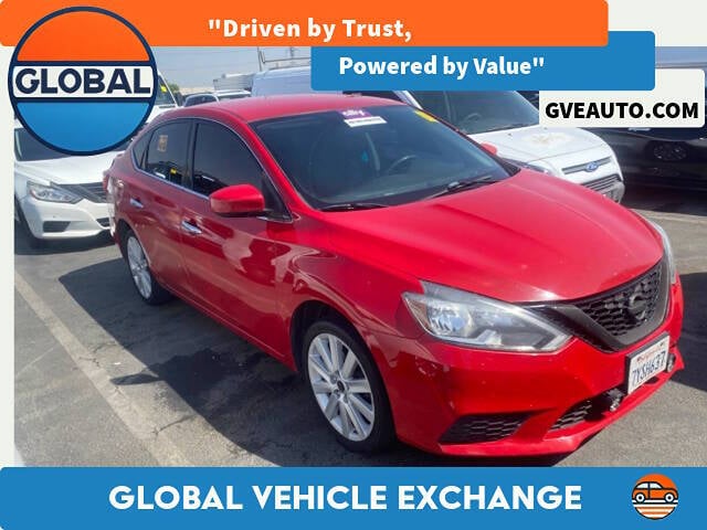 2017 Nissan Sentra for sale at GLOBAL VEHICLE EXCHANGE LLC in Somerton, AZ