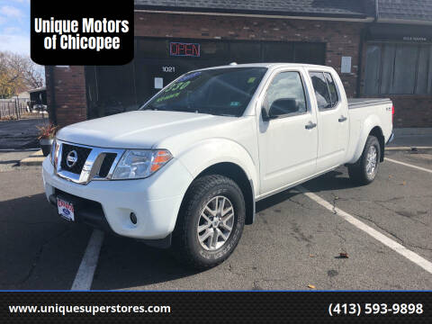 2015 Nissan Frontier for sale at Unique Motors of Chicopee in Chicopee MA