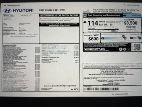 2022 Hyundai Ioniq 5 SEL