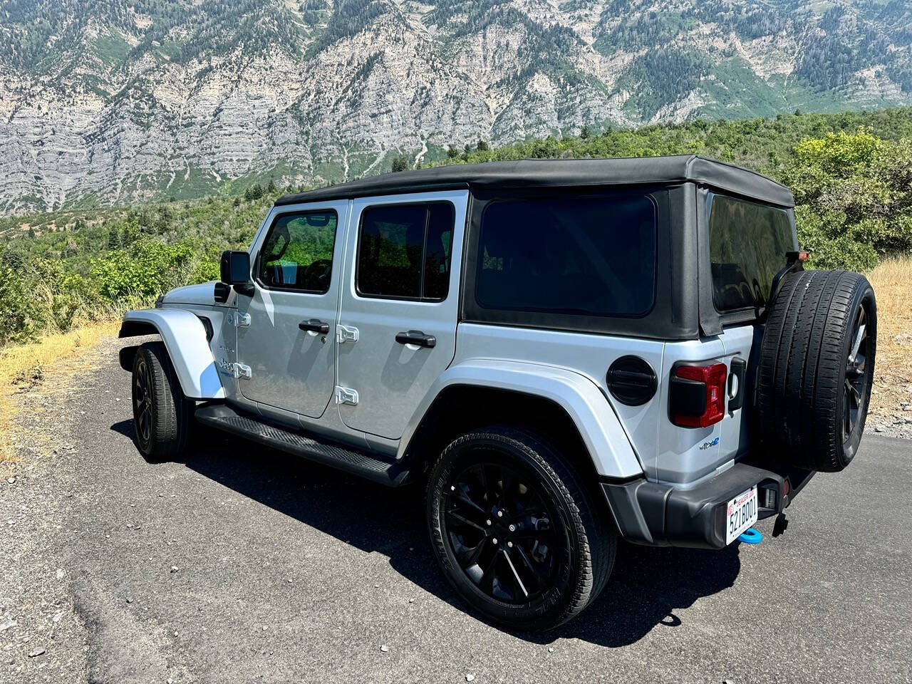 2022 Jeep Wrangler Unlimited for sale at TWIN PEAKS AUTO in Orem, UT