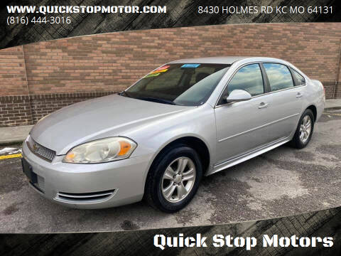 2012 Chevrolet Impala for sale at Quick Stop Motors in Kansas City MO