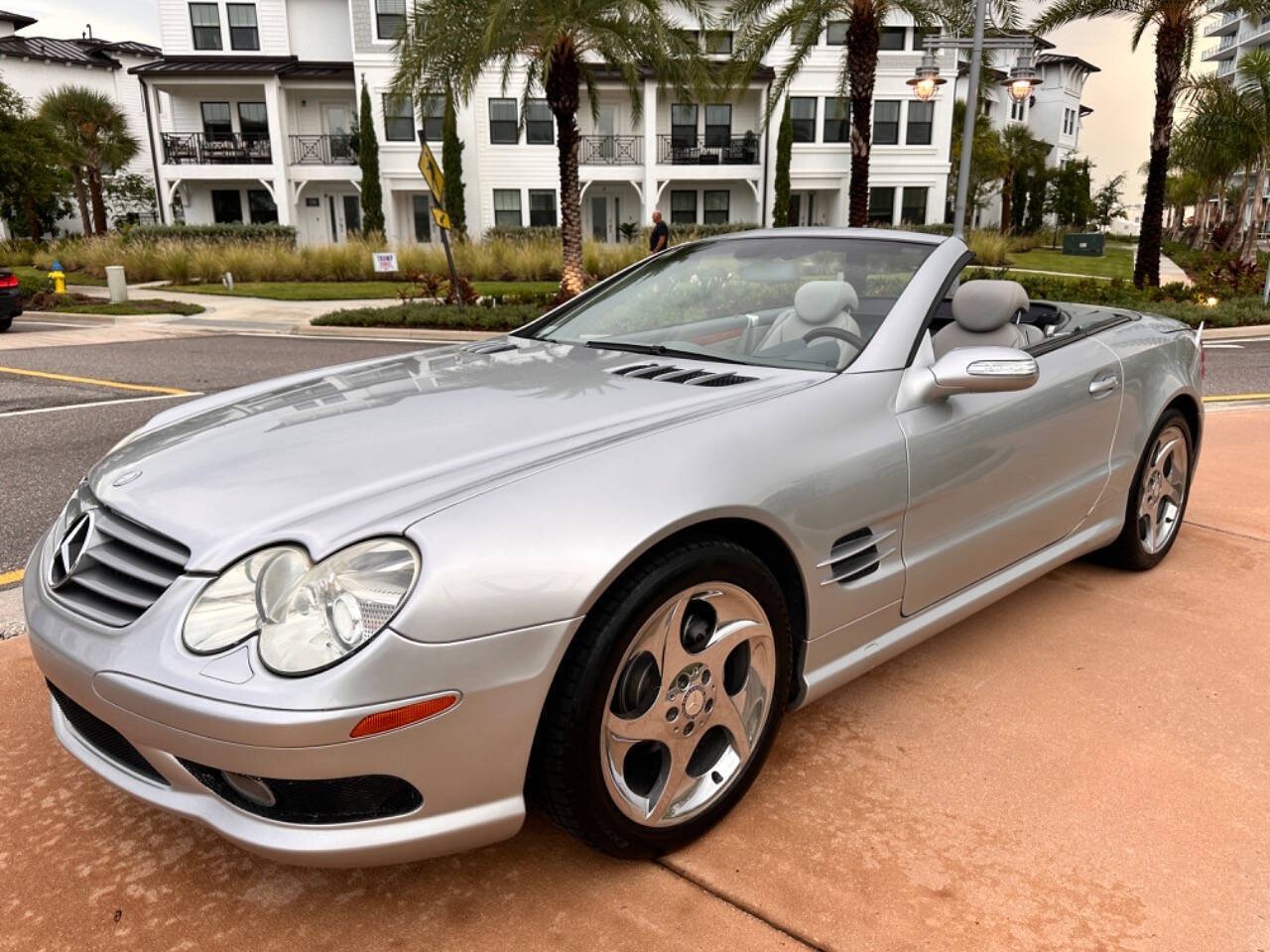 2004 Mercedes-Benz SL-Class for sale at EUROPEAN MOTORCARS OF TAMPA in Tampa, FL