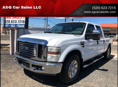 2008 Ford F-250 Super Duty for sale at A&G Car Sales  LLC in Tucson AZ