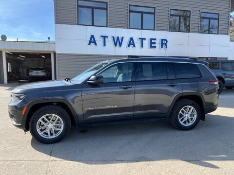 2021 Jeep Grand Cherokee L for sale at Atwater Ford Inc in Atwater MN