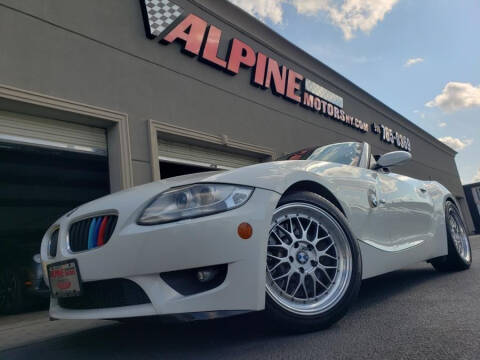 2006 BMW Z4 M for sale at Alpine Motors Certified Pre-Owned in Wantagh NY