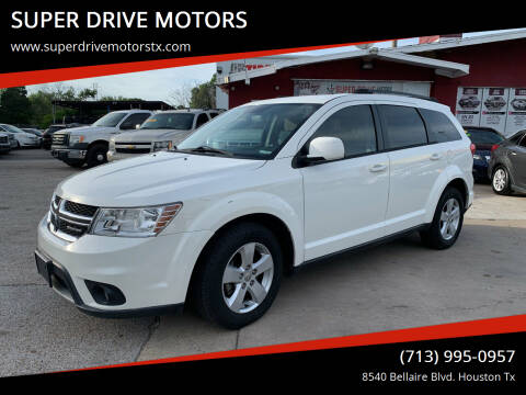 2012 Dodge Journey for sale at SUPER DRIVE MOTORS in Houston TX