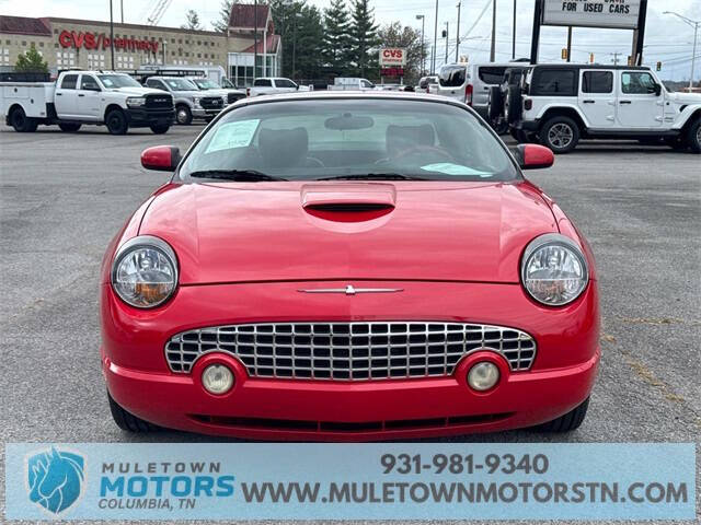 Used 2002 Ford Thunderbird Deluxe with VIN 1FAHP60A02Y123057 for sale in Columbia, TN