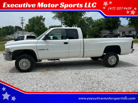 2001 Dodge Ram Pickup 2500 for sale at Executive Motor Sports LLC in Sparta MO