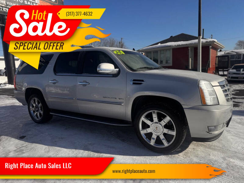 2011 Cadillac Escalade ESV for sale at Right Place Auto Sales LLC in Indianapolis IN