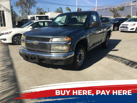 2007 Chevrolet Colorado for sale at CALIFORNIA AUTO FINANCE GROUP in Fontana CA