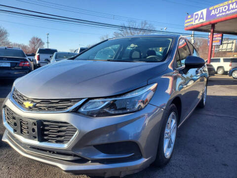 2018 Chevrolet Cruze for sale at PA Auto Mall Inc in Bensalem PA