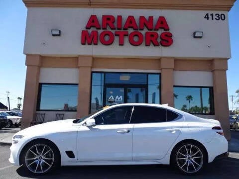 2022 Genesis G70 for sale at Ariana Motors in Las Vegas NV