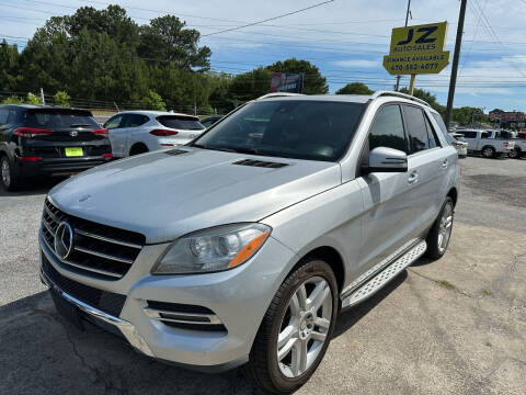 2013 Mercedes-Benz M-Class for sale at JZ AUTO SALES INC in Marietta GA