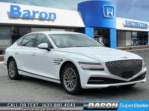 2021 Genesis G80 for sale at Baron Super Center in Patchogue NY