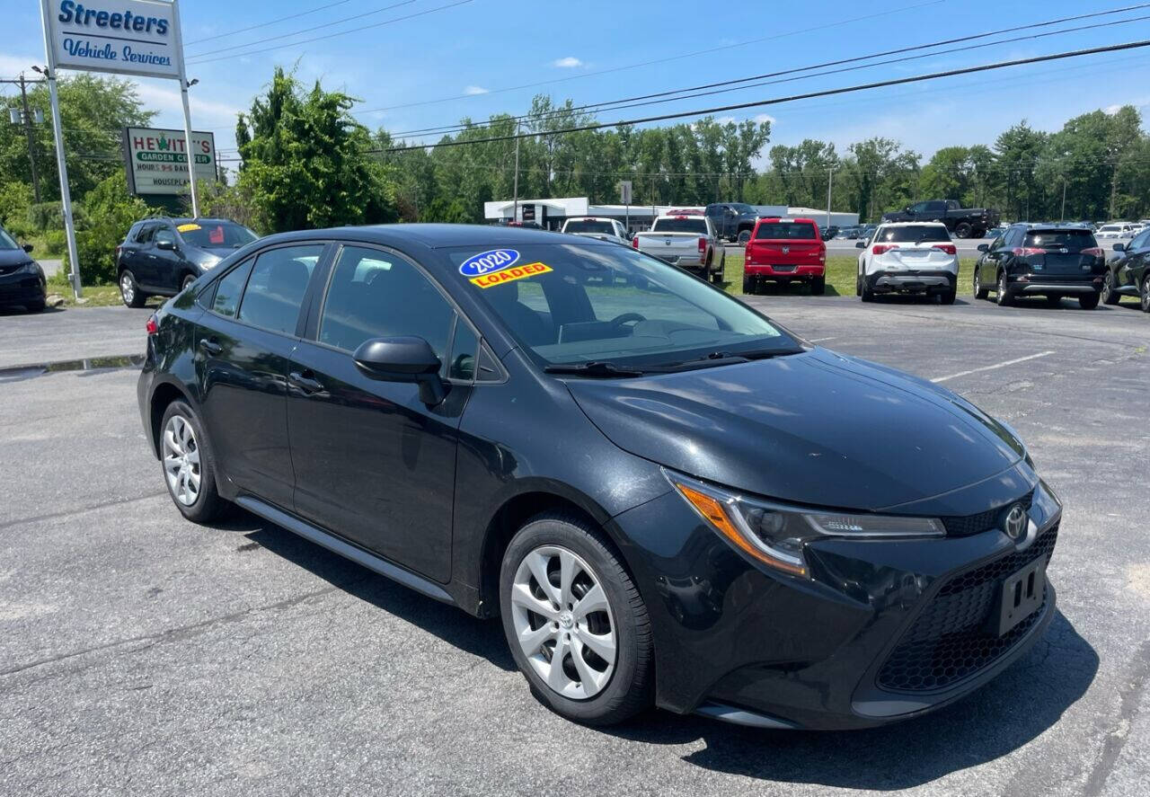 2020 Toyota Corolla for sale at Streeters Vehicle Sales in Plattsburgh, NY