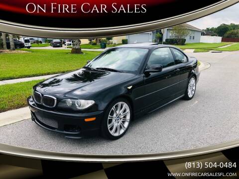 2005 BMW 3 Series for sale at On Fire Car Sales in Tampa FL