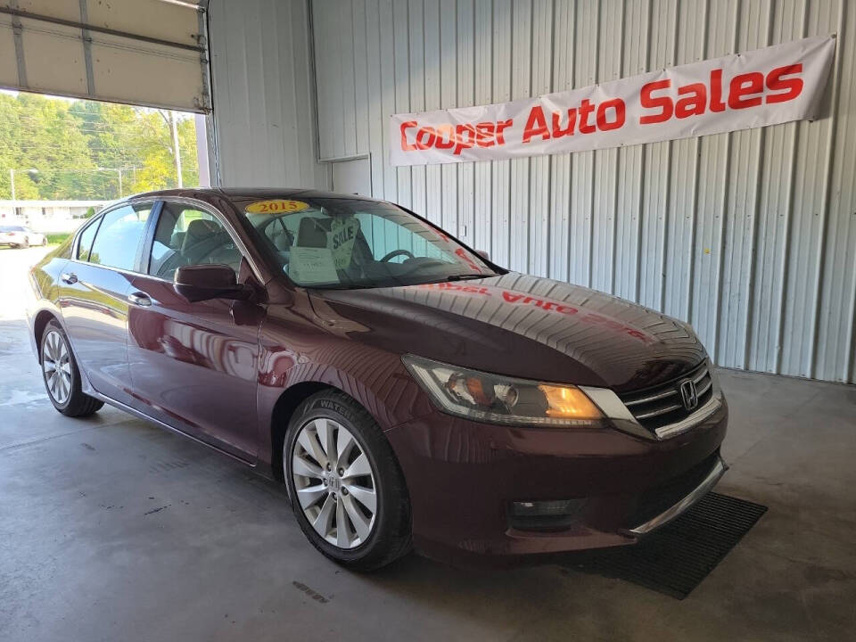 2015 Honda Accord for sale at COOPER AUTO SALES in ONEIDA, TN