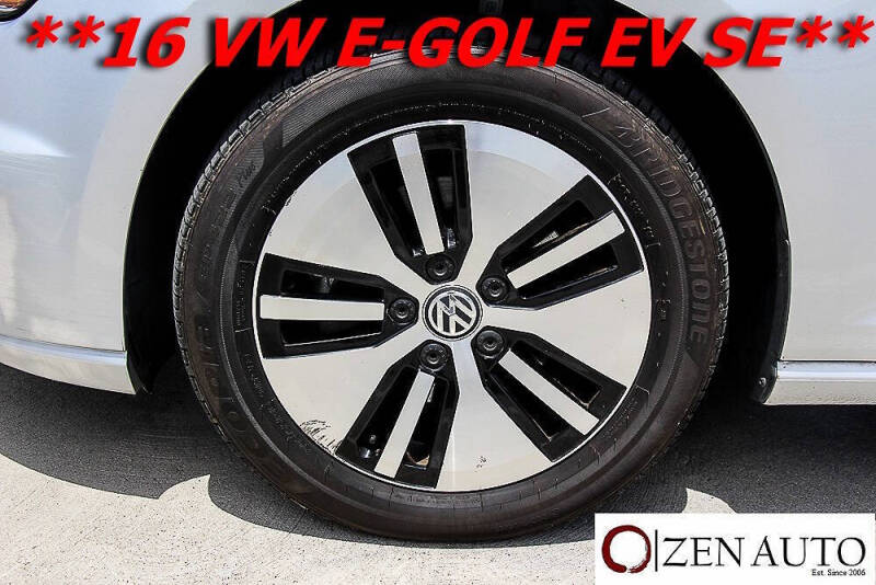2016 Volkswagen e-Golf SE