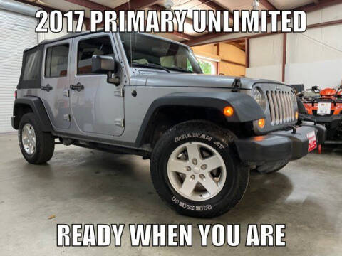 2017 Jeep Wrangler Unlimited for sale at PRIMARY AUTO GROUP Jeep Wrangler Hummer Argo Sherp in Dawsonville GA