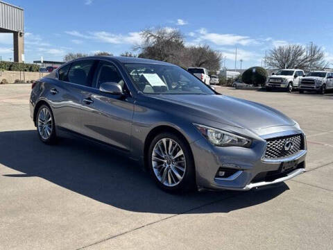 2019 Infiniti Q50 for sale at KIAN MOTORS INC in Plano TX