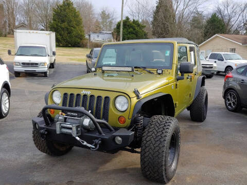 2008 Jeep Wrangler Unlimited for sale at K & P Used Cars, Inc. in Philadelphia TN