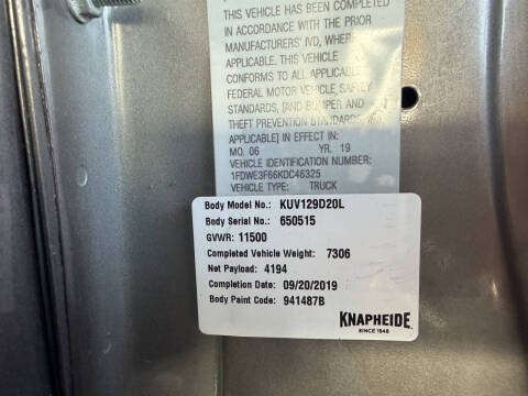 2019 Ford E-Series E-350 SD