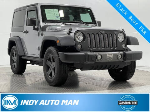 2016 Jeep Wrangler for sale at INDY AUTO MAN in Indianapolis IN