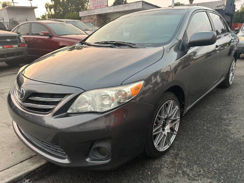 2013 Toyota Corolla for sale at LUCKY MTRS in Pomona CA