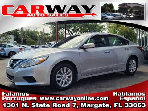 2017 Nissan Altima for sale at CARWAY Auto Sales in Margate FL