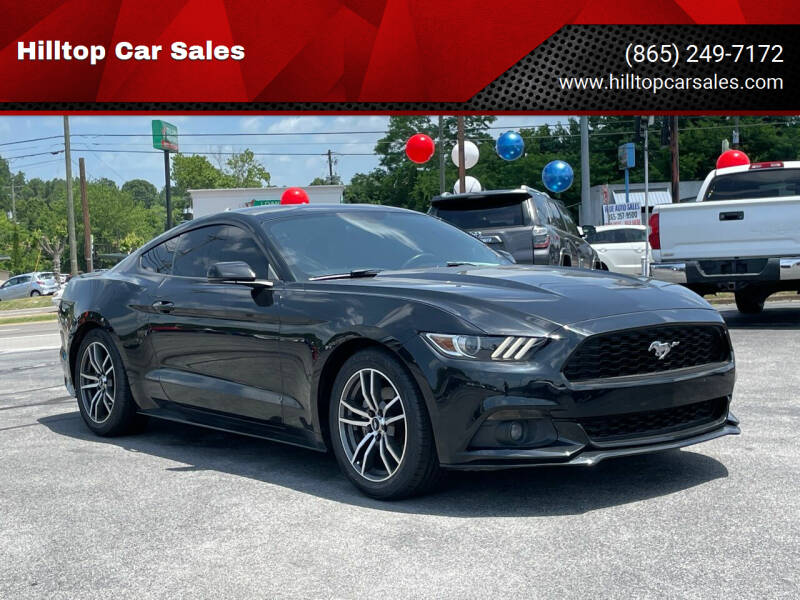 2016 Ford Mustang for sale at Hilltop Car Sales in Knoxville TN