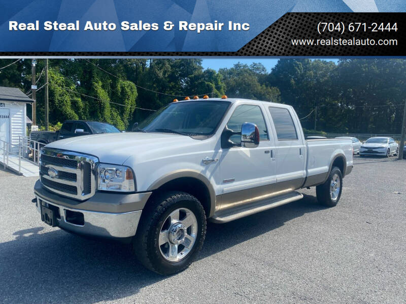 2007 Ford F-250 Super Duty for sale at Real Steal Auto Sales & Repair Inc in Gastonia NC