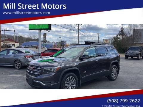 2017 GMC Acadia for sale at Mill Street Motors in Worcester MA