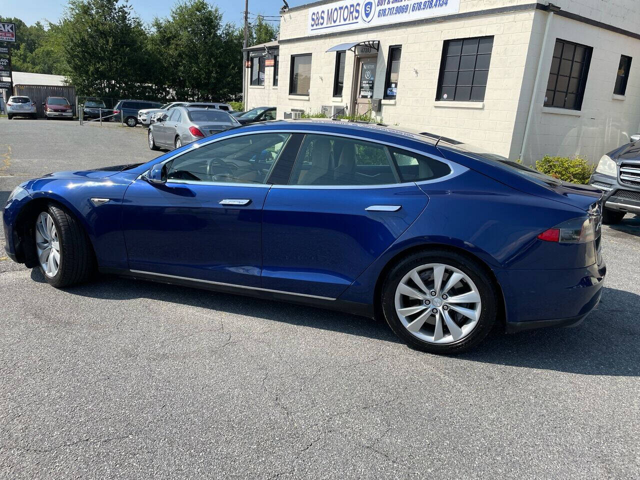 2015 Tesla Model S for sale at S & S Motors in Marietta, GA