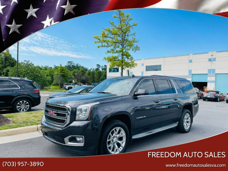 2015 GMC Yukon XL for sale at Freedom Auto Sales in Chantilly VA