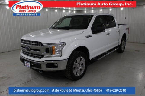 2018 Ford F-150 for sale at Platinum Auto Group Inc. in Minster OH