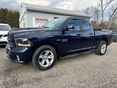 2015 RAM 1500 for sale at HOLLINGSHEAD MOTOR SALES in Cambridge OH