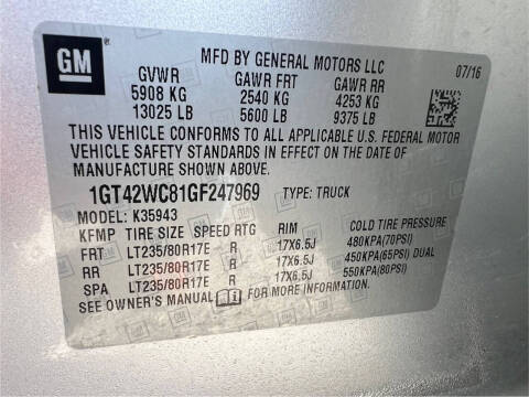 2016 GMC Sierra 3500HD SLE