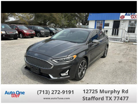 2019 Ford Fusion for sale at Auto One USA in Stafford TX