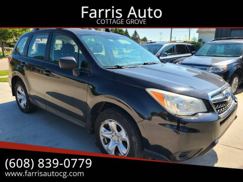 2014 Subaru Forester for sale at Farris Auto - Main Street in Stoughton WI