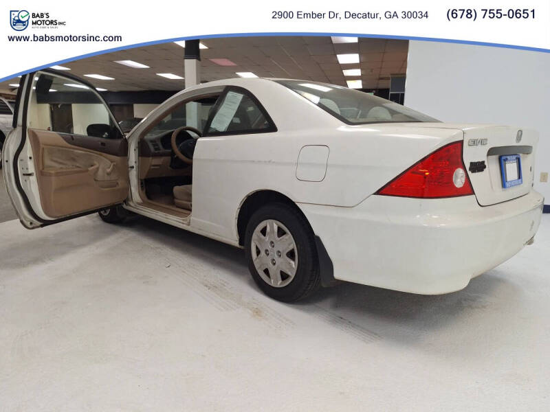 2004 Honda Civic Value Package