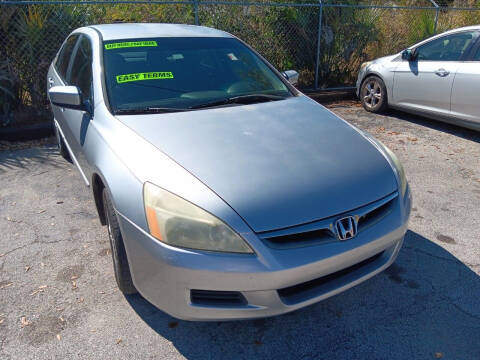 2006 Honda Accord for sale at Easy Credit Auto Sales in Cocoa FL