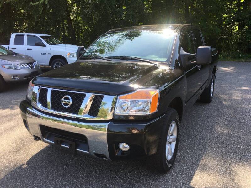 2012 Nissan Titan for sale at Lou Rivers Used Cars in Palmer MA