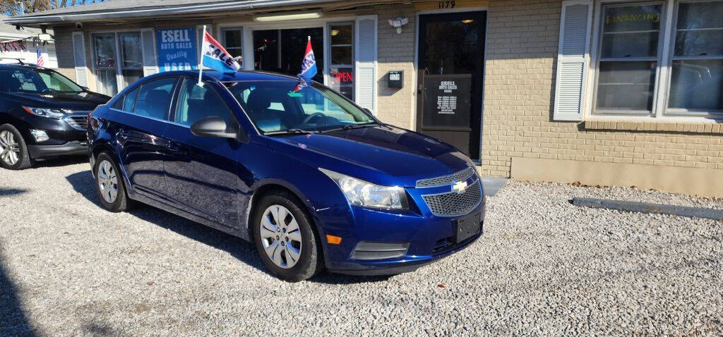 2012 Chevrolet Cruze for sale at ESELL AUTO SALES in Cahokia, IL