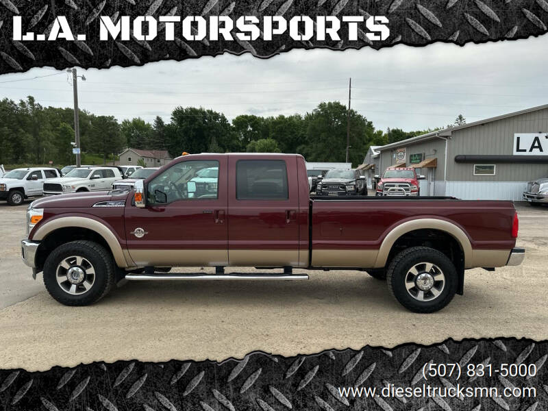 2012 Ford F-350 Super Duty for sale at L.A. MOTORSPORTS in Windom MN