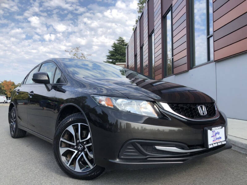 2013 Honda Civic for sale at DAILY DEALS AUTO SALES in Seattle WA