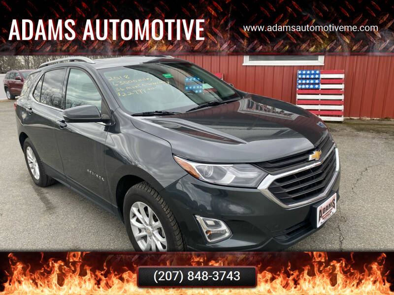 2018 Chevrolet Equinox for sale at Adams Automotive in Hermon ME