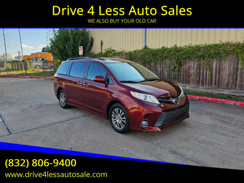 2019 Toyota Sienna for sale at Drive 4 Less Auto Sales in Houston TX