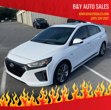 2017 Hyundai Ioniq Hybrid for sale at B&Y Auto Sales in Hasbrouck Heights NJ