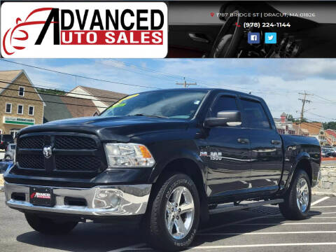2014 RAM 1500 for sale at Advanced Auto Sales in Dracut MA